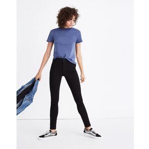 Madewell Roadtripper High Waisted Skinny Jeans In Bennett Black